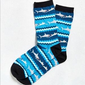 Shark eating human Socks from Urban Outfitters